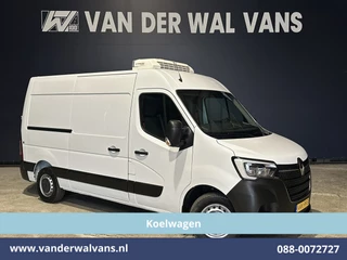Renault Master 2.3 dCi 136pk L2H2 Koelwagen Thermoking V-300 MAX Vriezen -20°C tot verwarmen + 20°C Dag + Nacht Euro6 Airco | Navigatie, Camera, 2500kg Trekhaak, LED, Cruisecontrol, Parkeersensoren, Bijrijdersbank