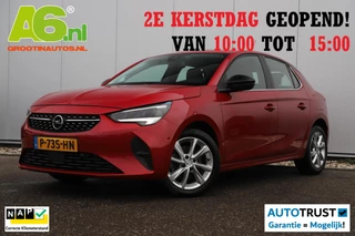 Opel Corsa 1.2 Elegance 102PK Lesauto Dubbele Bediening Half Leder 16 inch LMV Keyless Virtual Cockpit Climate Cruise Control Navigatie Achteruitrijcamera LED Parkeersensors Dodehoek