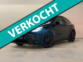 Hoofdafbeelding Tesla Model Y Tesla Model Y Performance AWD 75 kWh | EAP | TESLA GARANTIE | ZONNEDAK | BLACK EDITION