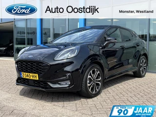 Ford Puma 1.0 EcoBoost Hybrid ST-Line 125PK Automaat Panodak Winterpack Adaptieve Cruise Camera Navi Blind-Spot Climate Privacy Glass *Dealer Onderhouden*