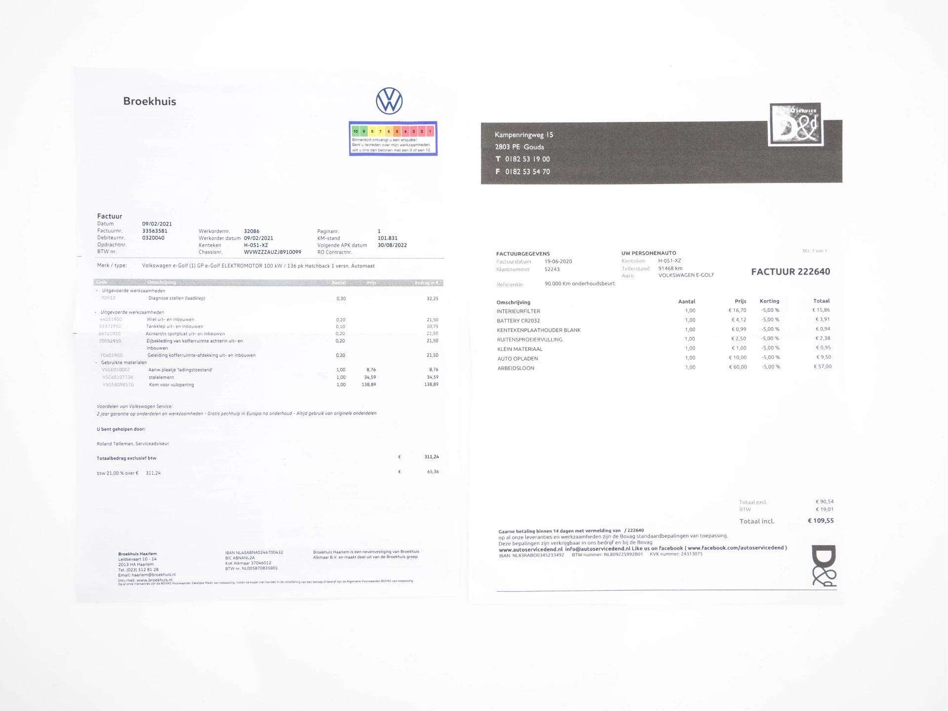 Hoofdafbeelding Volkswagen e-Golf