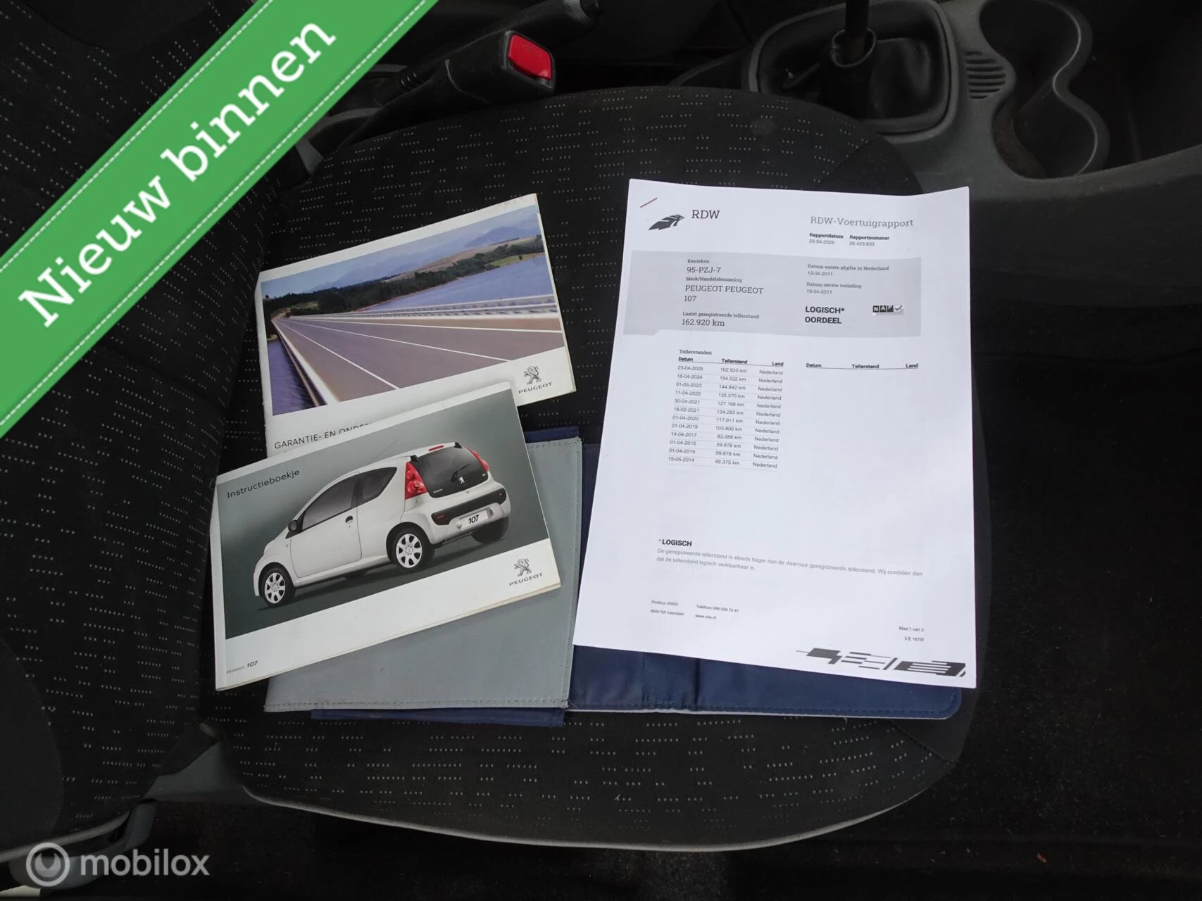 Hoofdafbeelding Peugeot 107