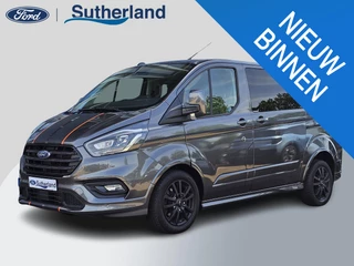 Ford Transit Custom 320 2.0 TDCI L1H1 Sport 185pk Automaat | Compleet! |  DC | Dubbele Cabine | Dubbele Schuifdeur | Stoel-Stoel | Stoelverwarming | Bi Xenon | Adaptive cruise control | Trekhaak | Historie aanwezig