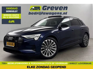 Hoofdafbeelding Audi e-tron Audi e-tron 50 Quattro Launch edition 71 kWh 313PK Pano LED Sfeer Virtual Trekhaak Carplay Memory Head up Display Camera Navi Clima Cruise PDC 21''LMV