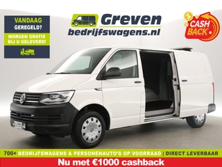 Volkswagen Transporter 2.0 TDI L2H1 | Automaat | 2xSchuifdeur | Airco | Cruise | Camera | Carplay | PDC | Trekhaak | Zwaailamp