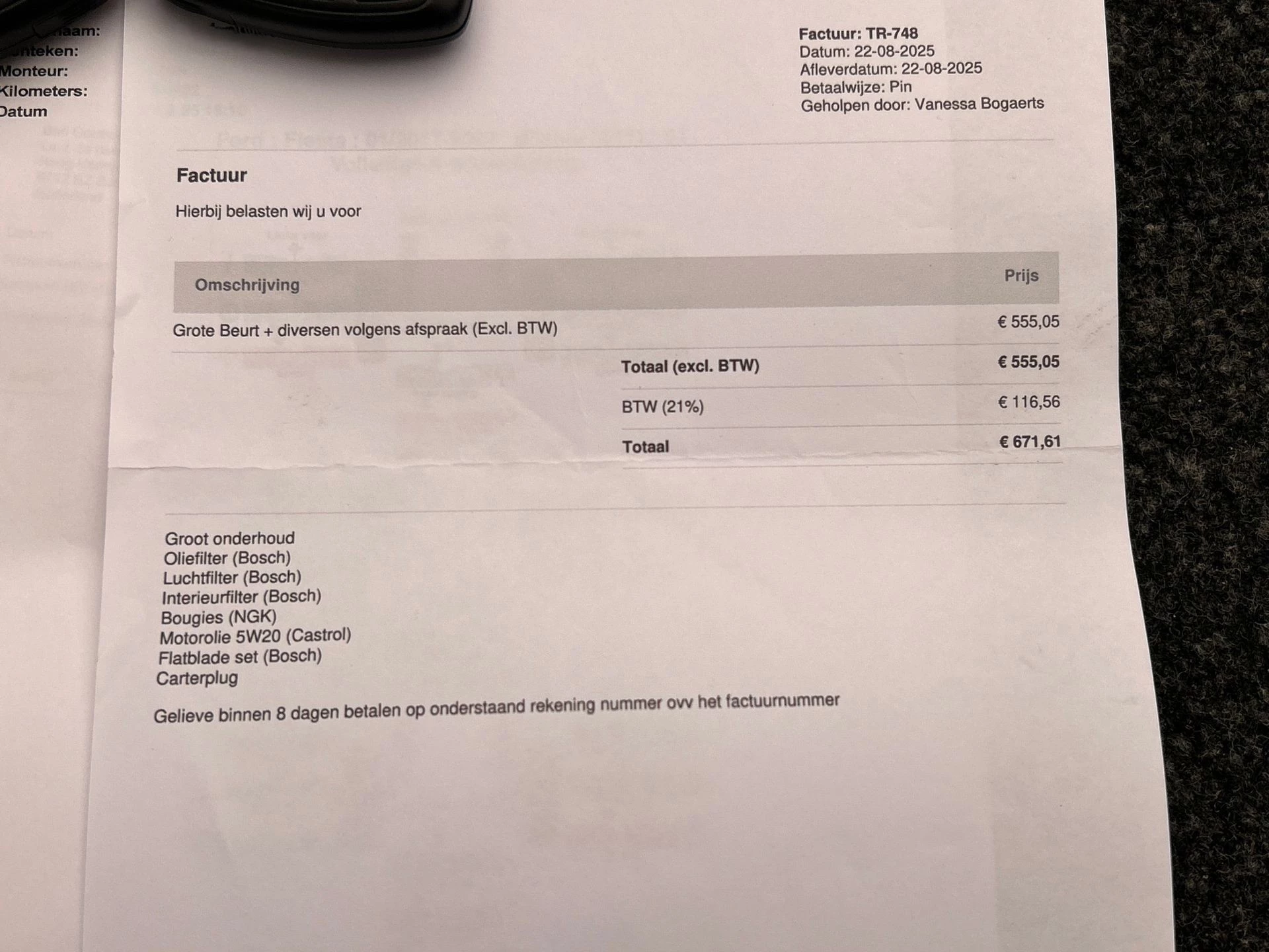 Hoofdafbeelding Ford Fiesta