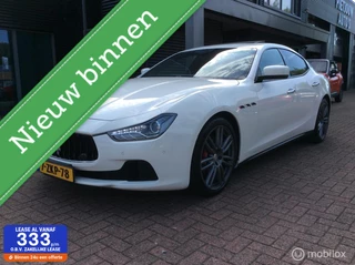 Maserati Ghibli 3.0 V6 D Schuif/kanteldak Nav Camera 20"Leder