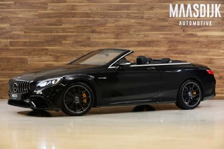 Hoofdafbeelding Mercedes-Benz S-Klasse Mercedes S-klasse Cabrio AMG 63 4MATIC+|Ceramic|Massage|Carbon|