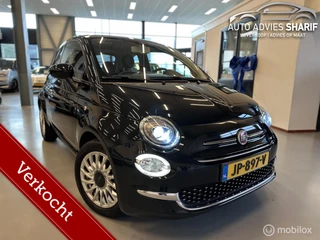 Fiat 500 0.9 TwinAir Turbo Lounge |Pano-dak|LED|Automaat|PDC