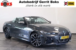 Hoofdafbeelding BMW 4 Serie BMW 4 Serie Cabrio M440i xDrive High-Executive 374PK Individueel-lak Navigatie  Volleder 19LMV Head up