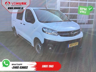 Opel Vivaro 2.0 CDTI 125 pk DC Dubbel Cabine Carplay/ 6 Pers./ Cruise/ Camera/ PDC V+A/ Trekhaak/ NL Auto