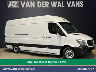 Mercedes-Benz Sprinter 316NGT Automaat L3H2 *Rijklaar* Post NL inrichting Euro6 Camera | Sidebars 270 graden achterdeuren, Schappen, Doorloopdeur