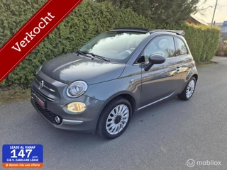 Fiat 500 C 1.2 Lounge  Cabrio Airco Pdc