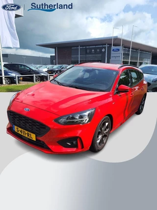 Ford Focus Wagon 1.5 EcoBoost 182 PK ST Line Business | LED | Winterpack | BLIS | Adaptieve Cruise Control | Camera | Electrische achterklep | Headup Display | DAB | Leder/Stof | 50DKM!