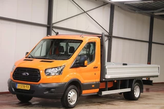 Hoofdafbeelding Ford Transit Ford Transit nieuwe NIEUWE MOTOR OPEN LAADBAK DUBBELLUCHT Ford Transit met nieuwe NIEUWE MOTOR OPEN LAADBAK DUBBELLUCHT TREKHAAK 2800KG