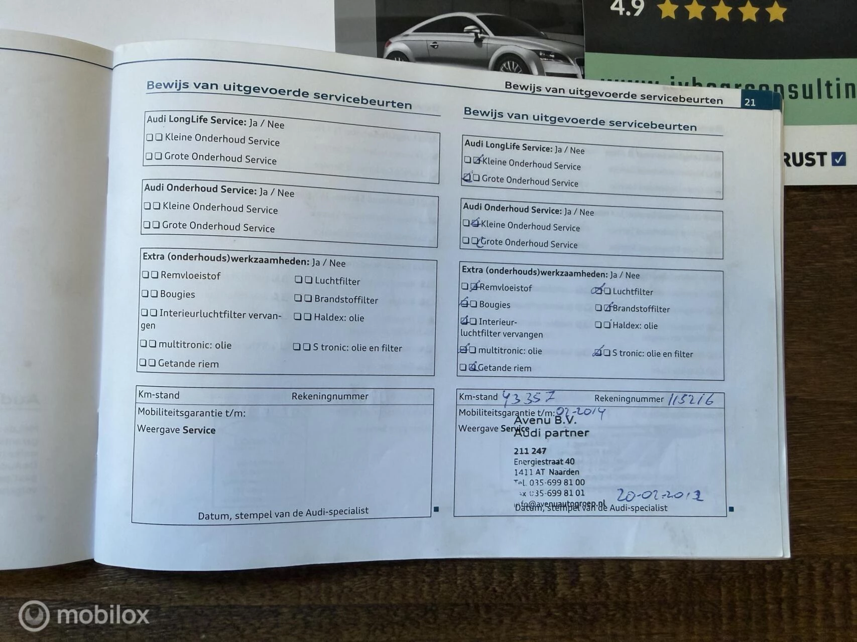 Hoofdafbeelding Audi TTS