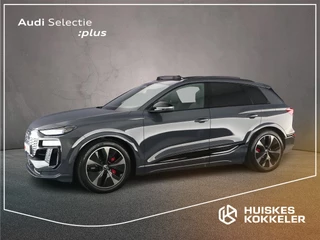 Hoofdafbeelding Audi SQ6 Audi SQ6 e-tron quattro 100 kWh | Pano | Luchtvering | MMI bijrijdersscherm | B&O | Trekhaak | Headup | Oled | ACC |