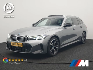 BMW 3 Serie Touring 320e M Sport FACELIFT MODEL Plug In Hybrid Dealer O.H PHEV | Panodak | Trekhaak af Fabriek | Adaptive Cruise |  Alcantara Sportstoelen Memory | Widescreen Navi | Keyless | Sfeerverlichting | Apple Carplay | 18"L.M |