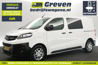 Opel Vivaro 2.0 CDTI L2H1 177PK Automaat Airco 2xSchuifdeur Cruise 360Camera Carplay Navigatie 3 Pers PDC Elektrpakket Trekhaak