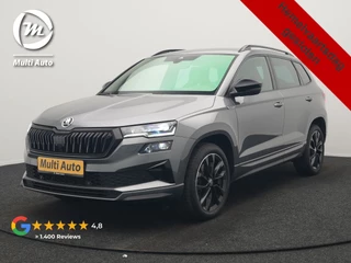 Škoda Karoq 1.5 TSI ACT Sportline Business FACELIFT MODEL DSG 150pk | Adaptive Cruise | Camera | Matrix LED | RS Sportstoelen Verwarmd | 18"L.M | Adaptive Onderstel | Keyless | Sfeerverlichting | Apple Carplay | Virtual | Navigatie | DAB |