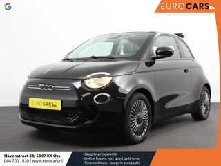 Fiat 500e C Icon 42 kWh Automaat Climate control Cruise control Parkeersensoren Achteruitrijcamera Keyless Navigatie Apple Carplay/ Android Auto Lichtmetalen velgen Radio
