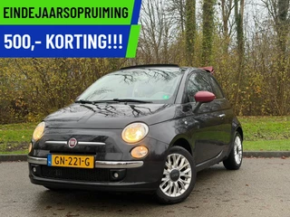 Fiat 500C 0.9TwinAir Turbo|Lounge|Nwe Apk!|Clima|parksensor