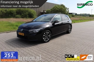 Volkswagen Golf 8 1.5 eTSI VIII 150 PK united stuur&stoelverwarming led sfeerverlichting grote navi virtual cockpit adaptive cruise