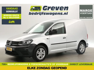 Volkswagen Caddy 2.0 TDI L1H1 | MARGE! | Airco Carplay Trekhaak Navigatie Elektrpakket 15'LMV Schuifdeur