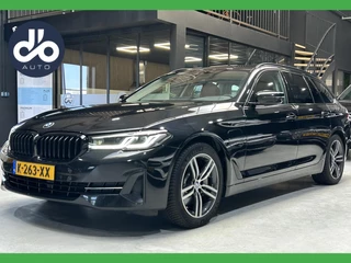 BMW 5-serie Touring 530e High Executive BEIGE LEER I GR. NAVI I TREKHAAK I ORG.NL + NAP
