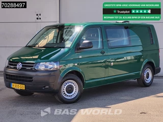 Volkswagen Transporter 140PK 4x4 4Motion Dubbel Cabine Trekhaak Airco Cruise Euro5 4WD Allrad DC Doka Mixto 5m3 Airco Trekhaak Cruise control