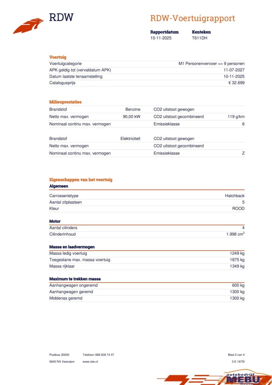 Hoofdafbeelding Mazda 3