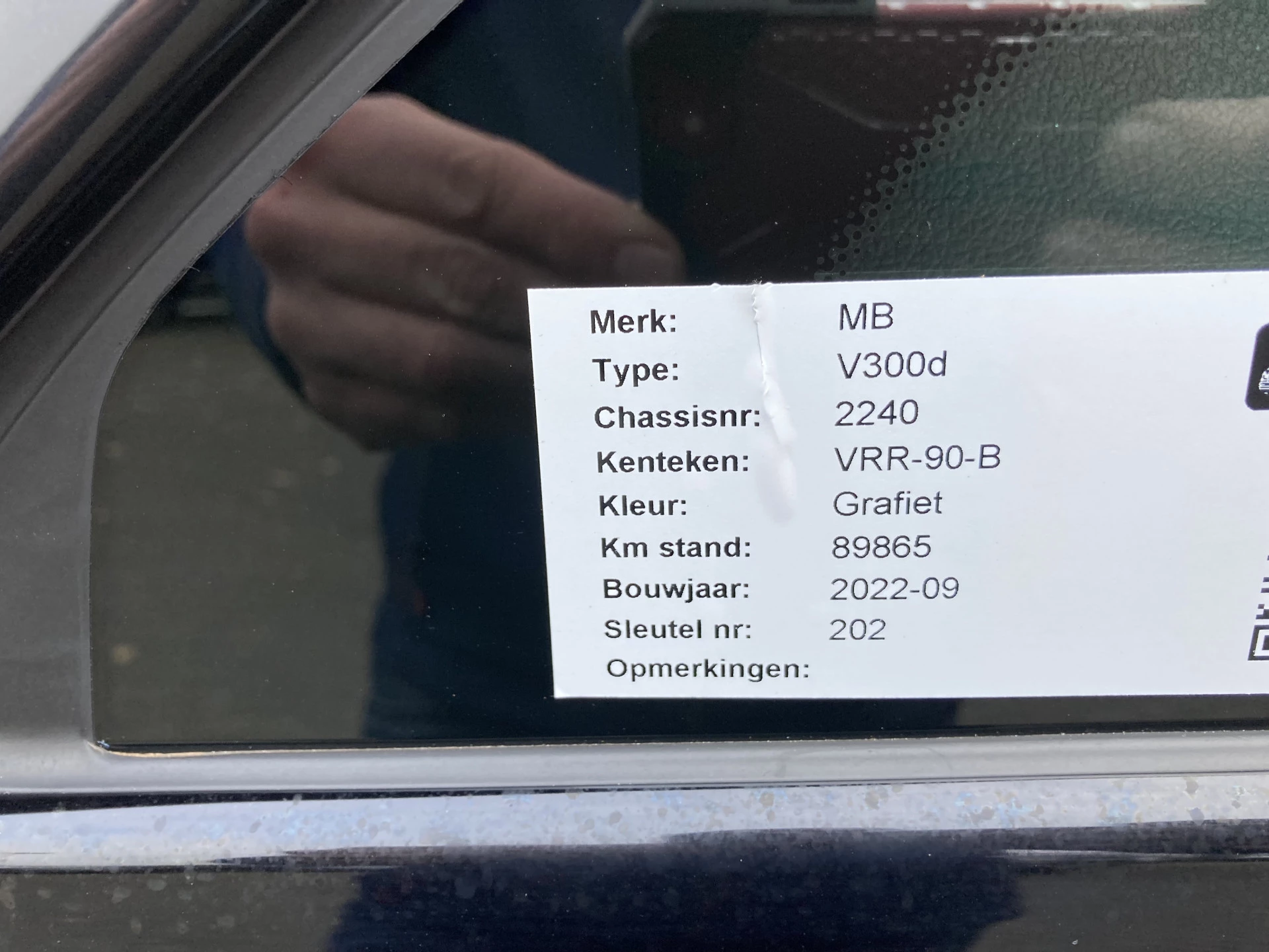 Hoofdafbeelding Mercedes-Benz V-Klasse