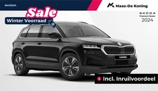 Škoda Karoq Business Edition 1.0 81 kW / 110 pk TSI SUV 6 vers. hand | Design pakket | Parkeer pakket | Incl. €2000 Inruilvoordeel |