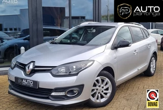 Renault Mégane Estate 1.2 TCe Limited 116PK | NL AUTO | Trekaak | Onderhoudshistorie | Navigatie | Cruise Control | Climate Control | Parkeersensoren | Getint Glas | 2 Sleutels |