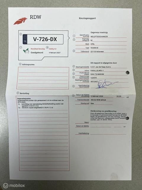 Hoofdafbeelding Opel Vivaro