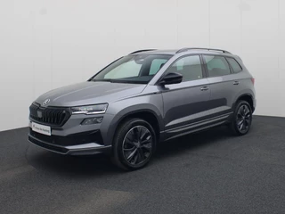 Skoda Karoq 1.5TSI/150PK ACT Sportline DSG · Navigatie · Trekhaak · Apple/Android Car Play · Camera ·  Garantie tot februari 2029 of 60000km.