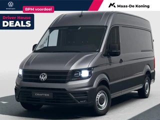 Volkswagen Bedrijfswagens Crafter 35 2.0 TDI 140pk Highline L3H3 · Camera · Trekhaak · Apple/Android Car Play · Tussenschot · Alarm · Verwarmbare Voorruit · Garantie t/m 22-12-2028 of 120.000km