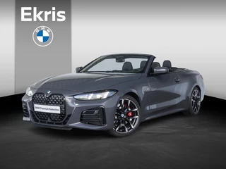 BMW 4 Serie Cabrio 420i M Sportpakket Pro | Stuurwielrand verwarmd | 19 Inch BiColor | Elektrisch verwarmde voorstoelen | Driving Assistant Professional