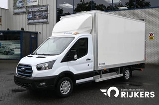 Ford E-Transit 68kWh 390L Trend Bakwagen met Dhollandia laadklep Navigatie met camera, Zijdeur