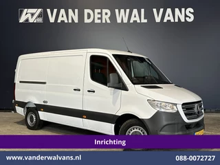 Mercedes-Benz Sprinter 316 CDI 164pk Achterwielaandrijving L2H1 inrichting Euro6 Airco | 2800kg Trekhaak | Camera | Cruisecontrol | Apple Carplay Android Auto, Parkeersensoren