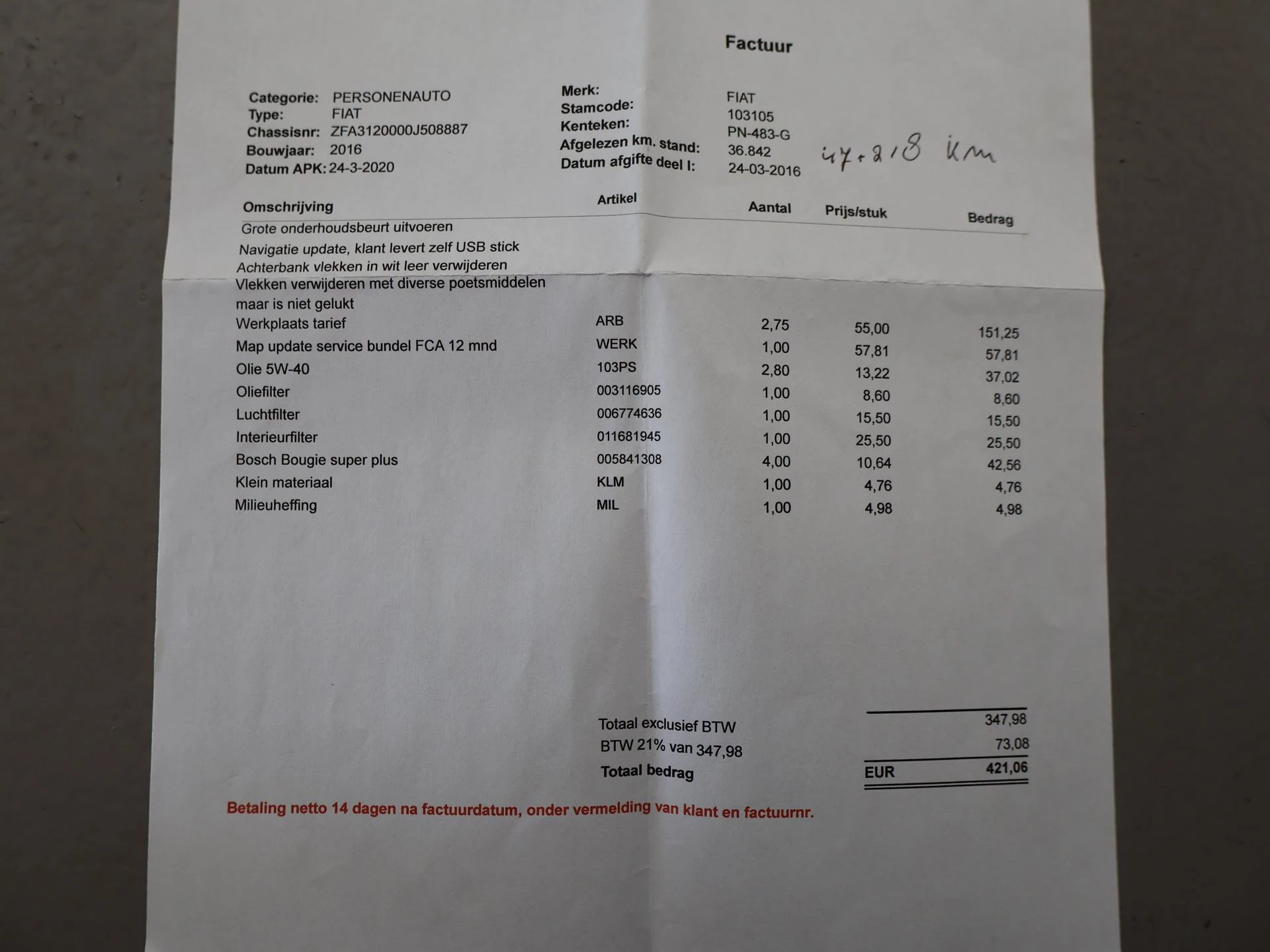 Hoofdafbeelding Fiat 500C