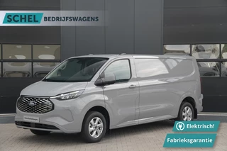 Ford E-Transit Custom 320 L2H1 Limited 71 kWh 218pk - Elek Trekhaak - LED - Carplay - Stoelverwarming - Keyless - Cruise - Rijklaar