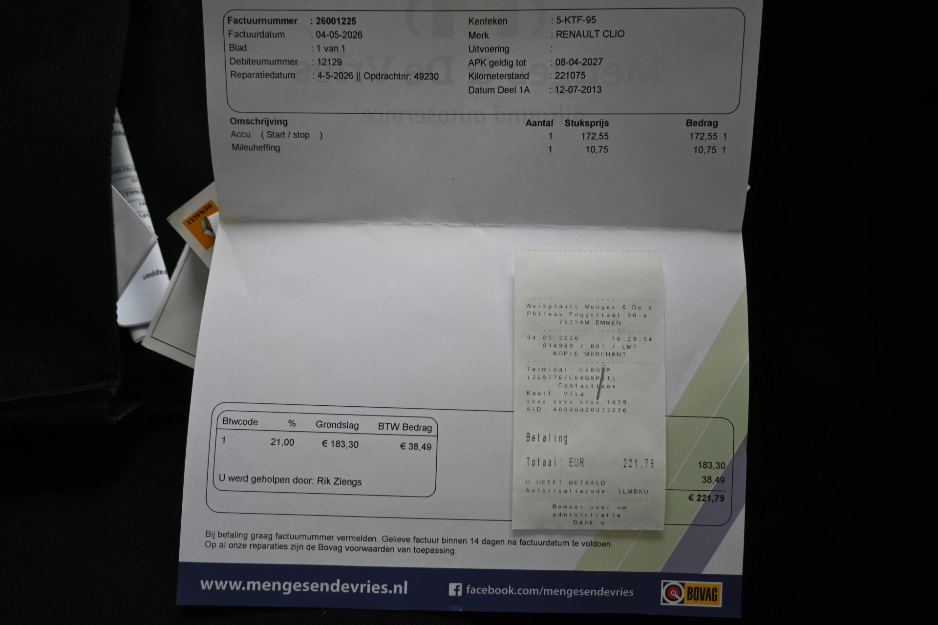 Hoofdafbeelding Renault Clio