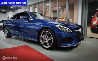 Mercedes C-klasse Cabrio 300 AMG AUT XENON-LED NAVI CAMERA HEADUP elek stoelen STOELKOELING STOELVERW VEEL OPTIES