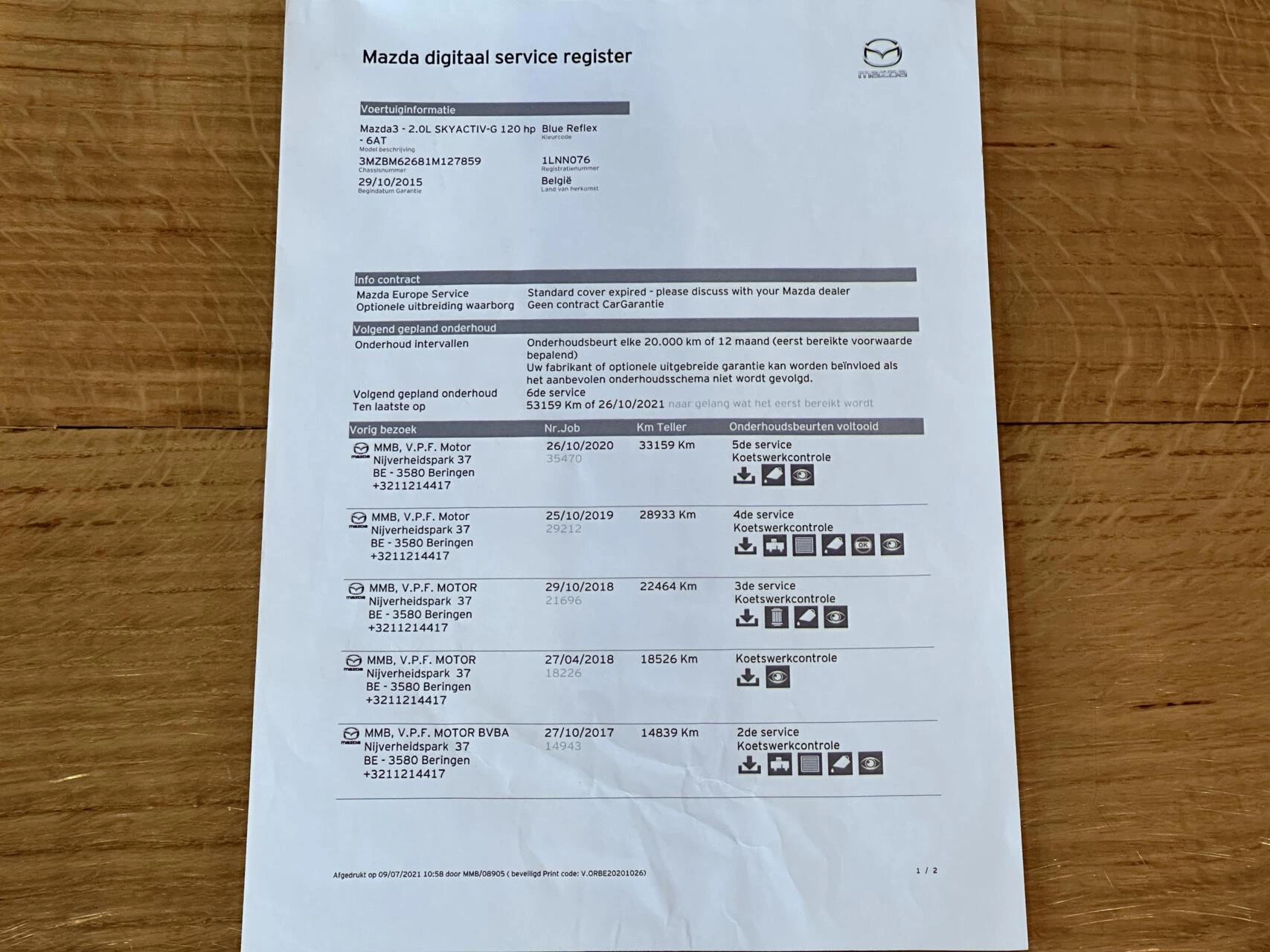 Hoofdafbeelding Mazda 3