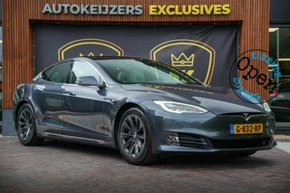 Hoofdafbeelding Tesla Model S Tesla Model S Long Range Panodak Leer Adaptive Cruise Camera Autopilot