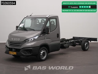 Iveco Daily 35S21 BPM VRIJ! 3.0L Automaat BPM VRIJ Chassis Cabine 410WB 2025 model LED CarPlay ACC Airco Fahrgestell Airco