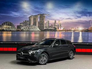 Hoofdafbeelding Mercedes-Benz C-Klasse Mercedes-Benz C-Klasse Estate C300 e AMG |Massage|Trekhaak|Stoelventilatie|HUD|Panorama