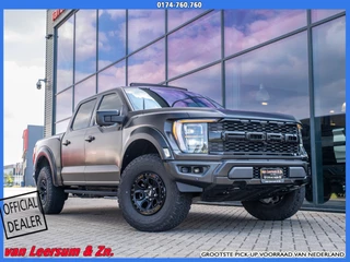 Ford F-150 USA 3.5 V6 Ecoboost SuperCrew Raptor | Matzwarte wrap | Pano | B&O | 360 camera