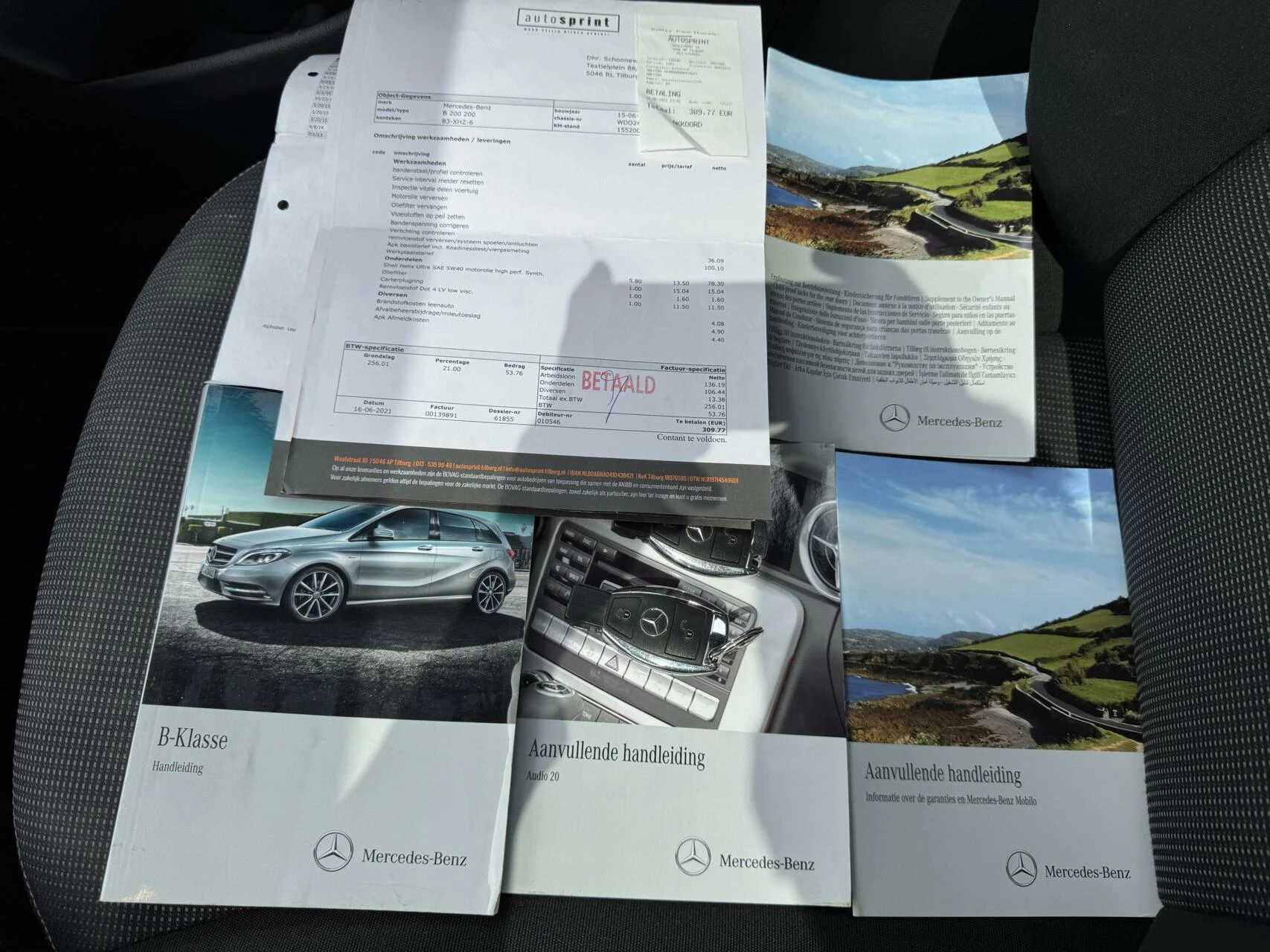 Hoofdafbeelding Mercedes-Benz B-Klasse